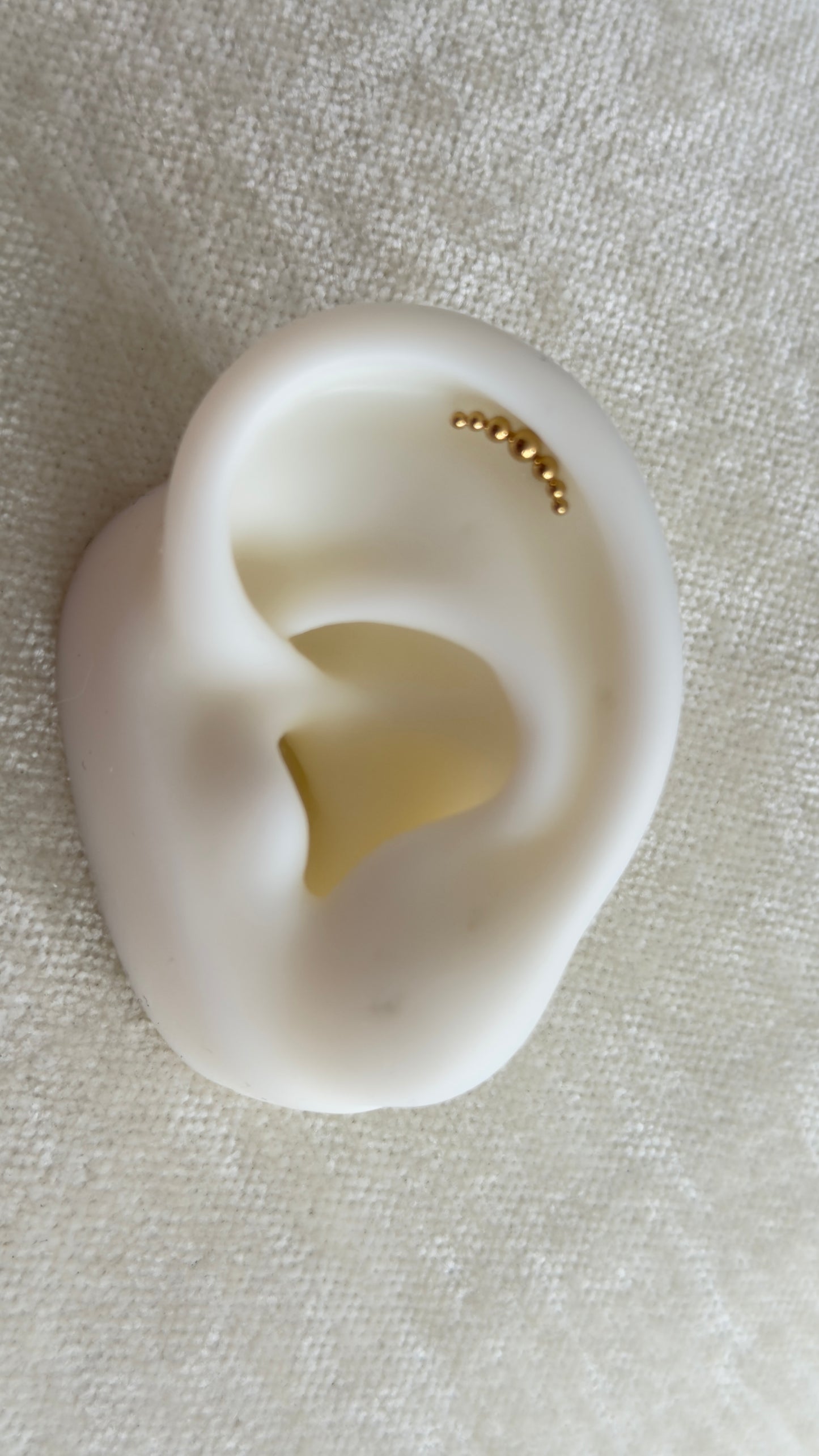 Aretes Bolitas Oro