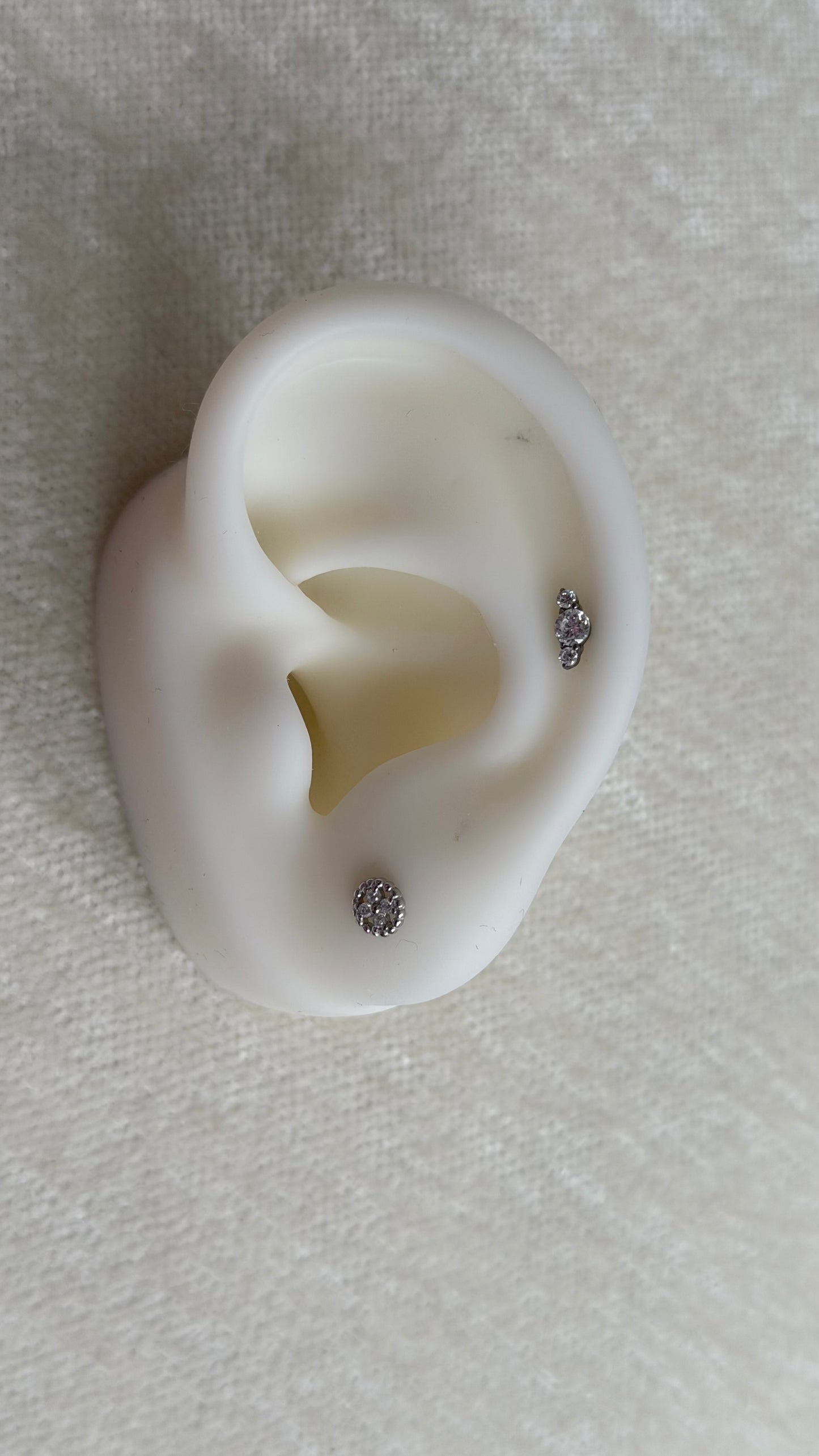 Piercing Shine Plata