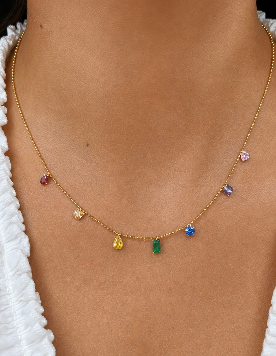 Collar Multi Crystals