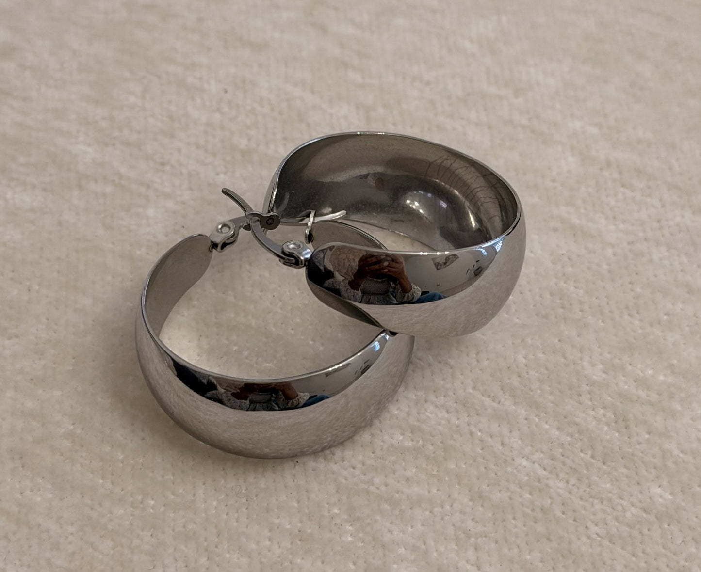 Aretes Basic Silver