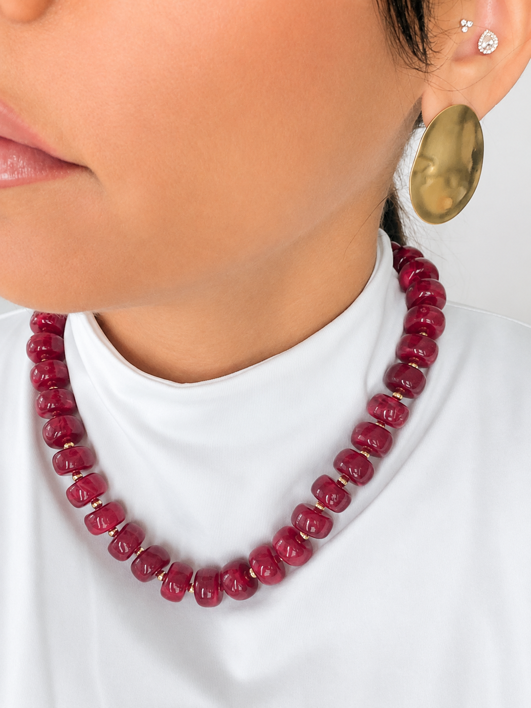 Collar Summer Red