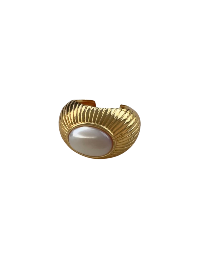 Sortija Conch Perla