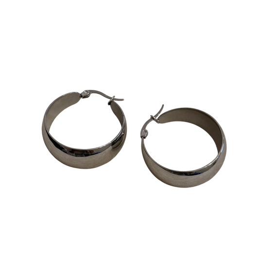 Aretes Basic Silver