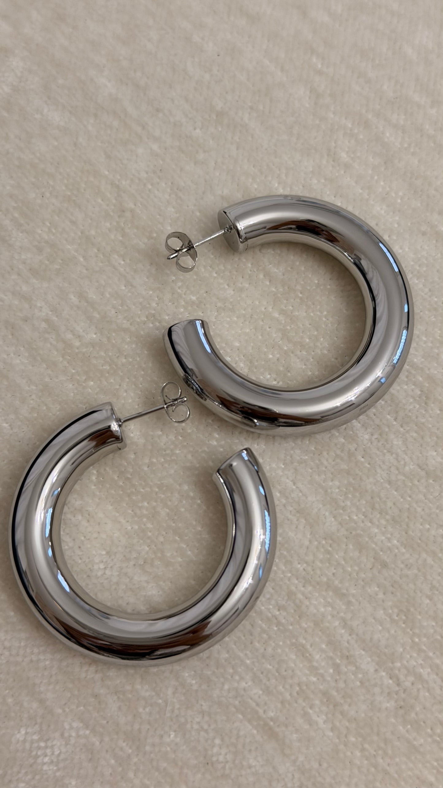 Aretes Bold Plata