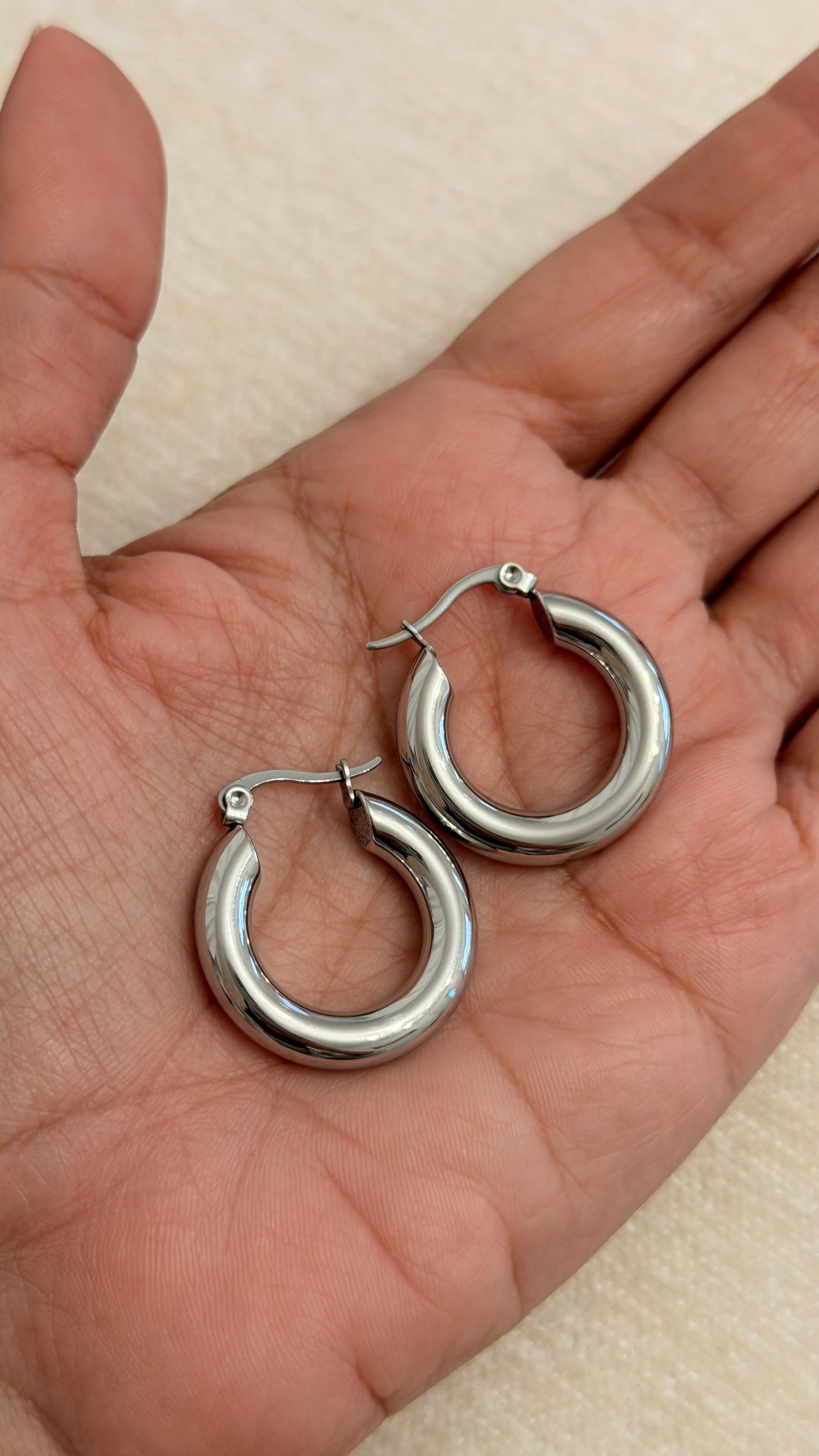 Aretes Clasicos Mini Plata