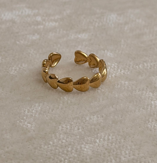 Sortija Corazoncitos Oro