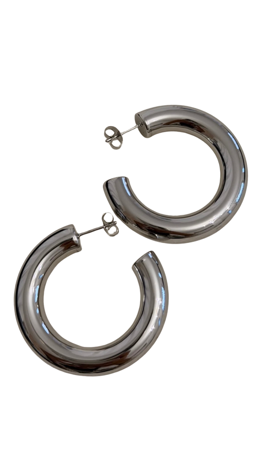 Aretes Bold Plata