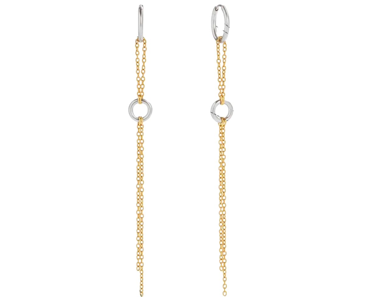 Aretes Versátiles Dos Tonos