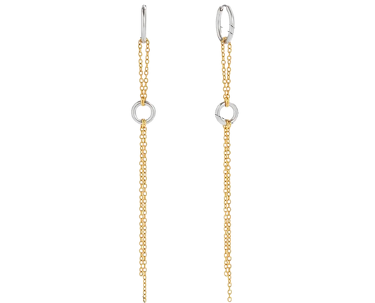 Aretes Versátiles Dos Tonos