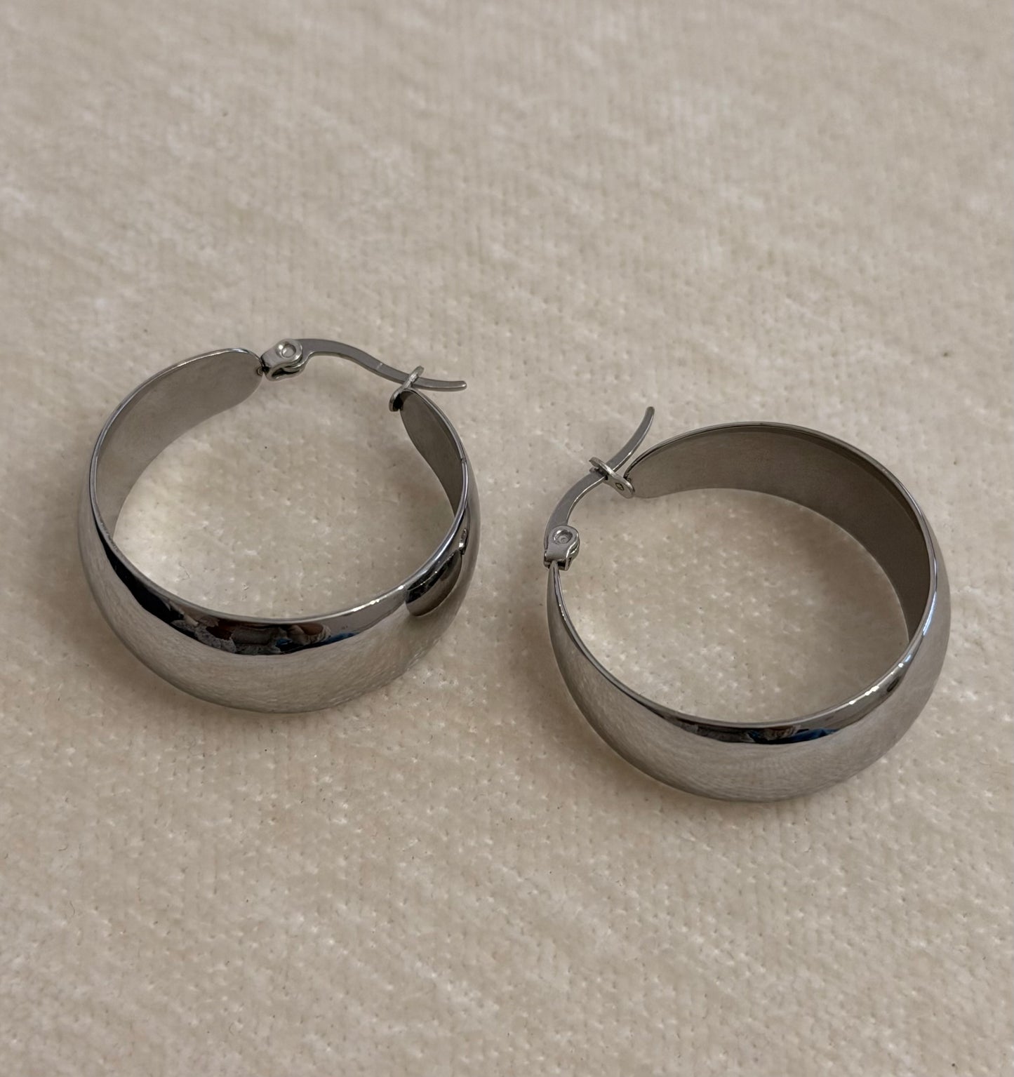 Aretes Basic Silver