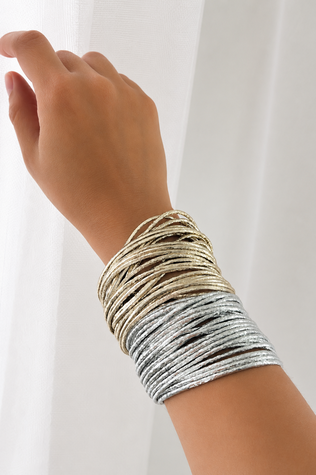 Pulsera Gold Leather