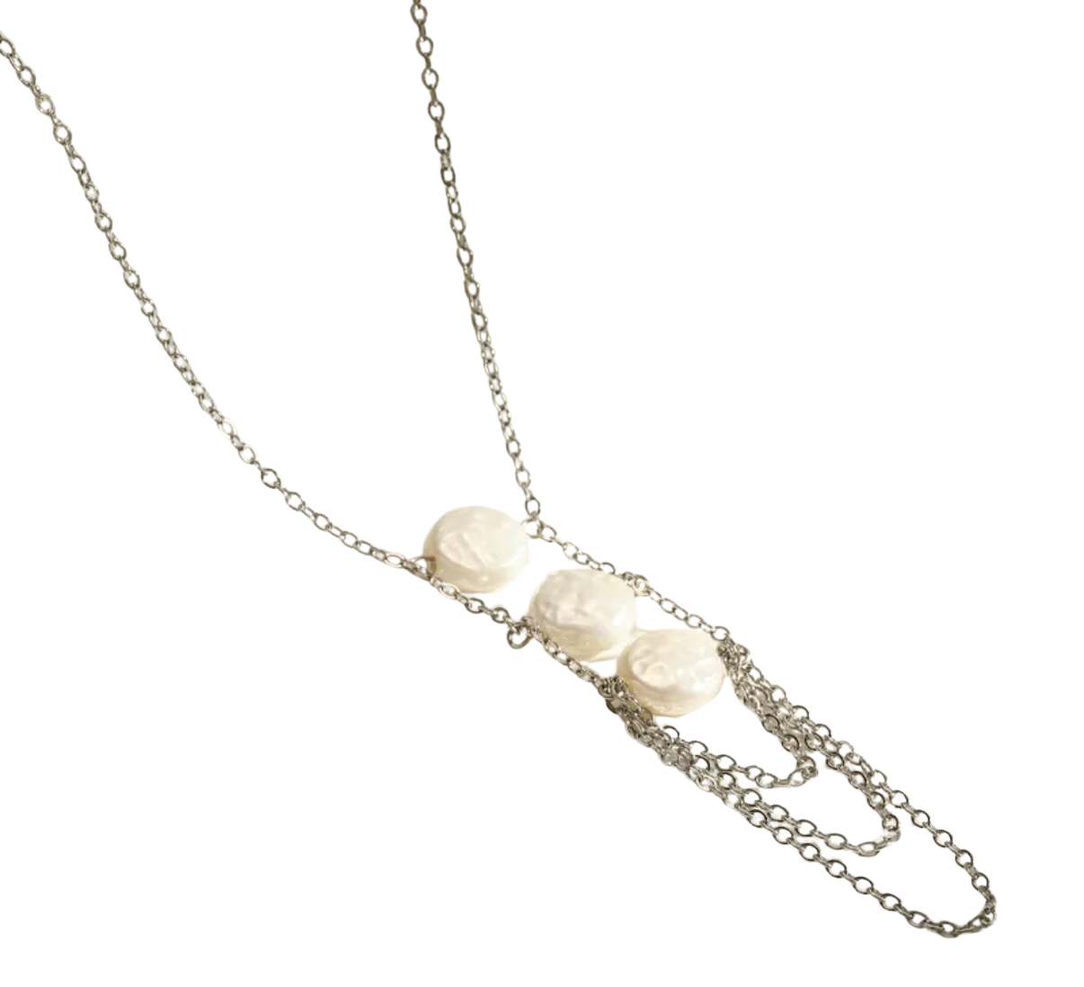 Collar Perlas Plata