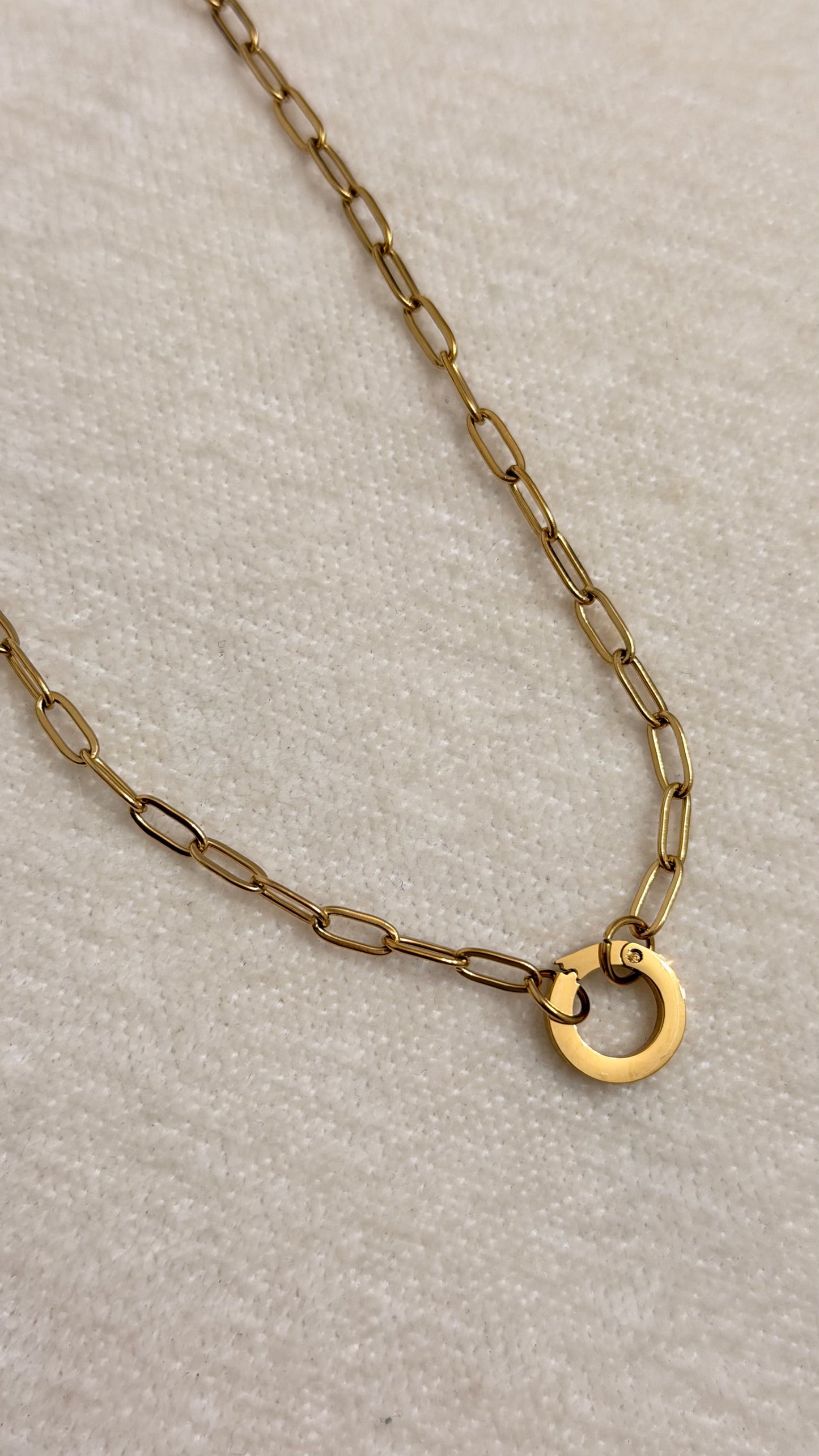 Collar Charms Paper Clip