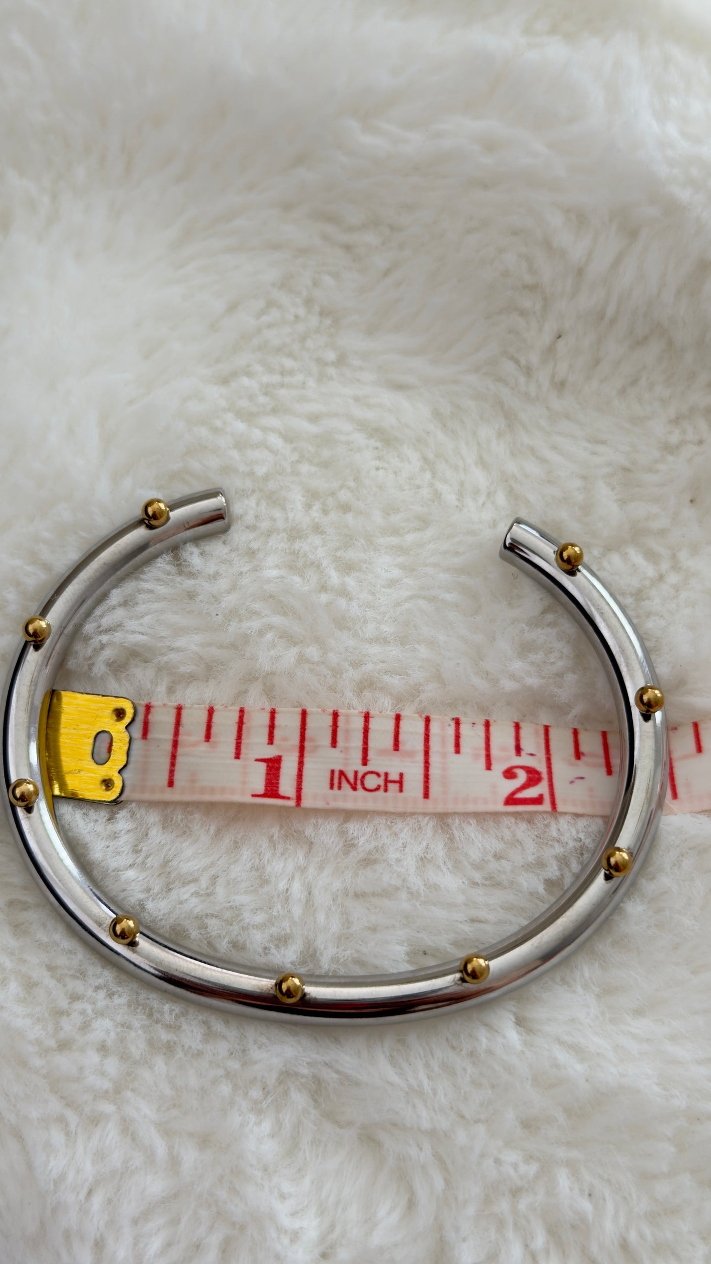 Pulsera Dots Dos Tonos