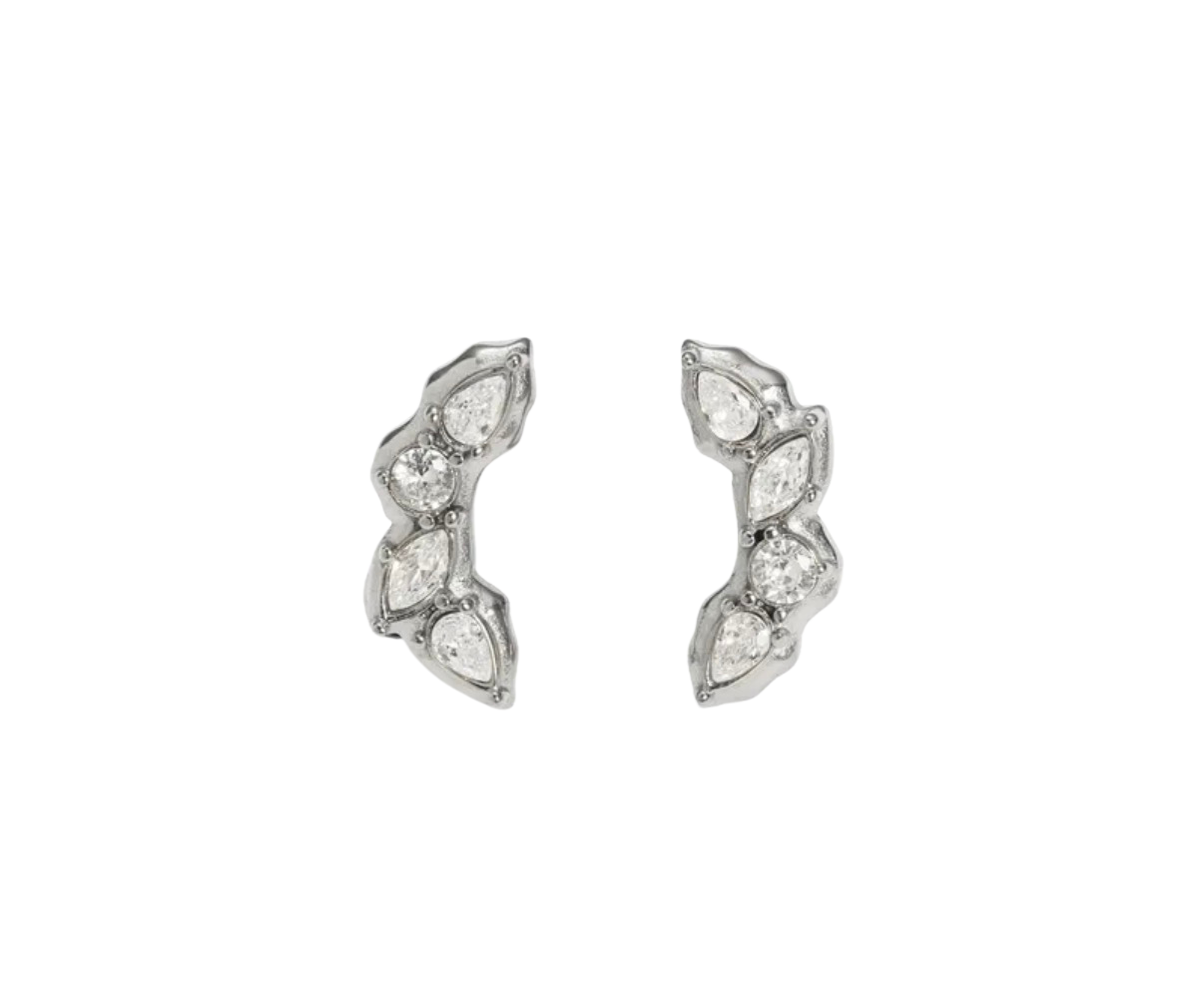 Aretes Dorothy Long Silver