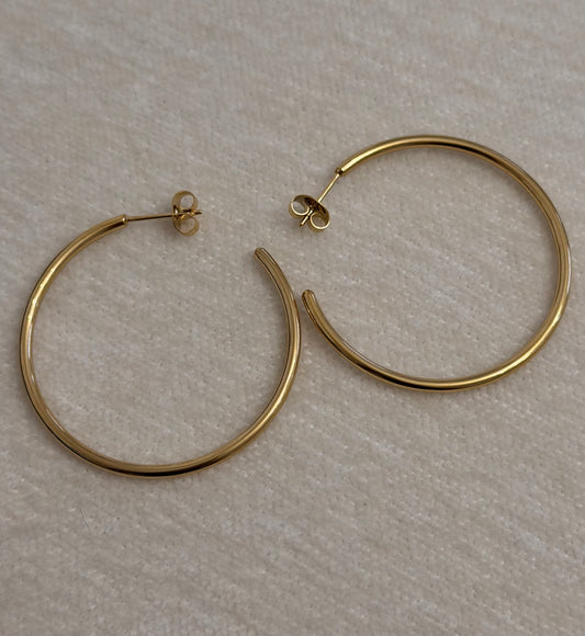 Aretes Argollas Oro