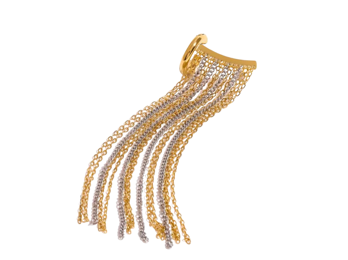 Aretes Fringes and Cuff