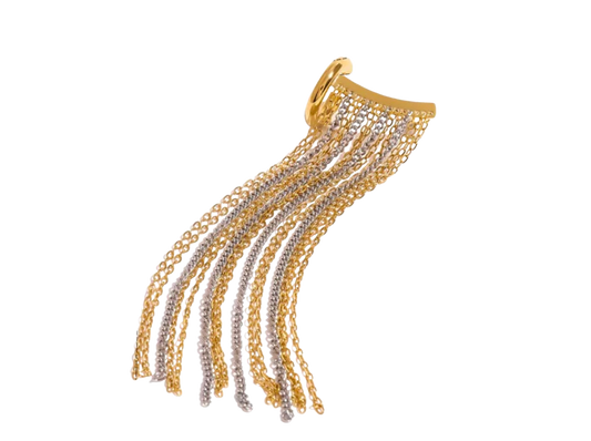 Aretes Fringes and Cuff