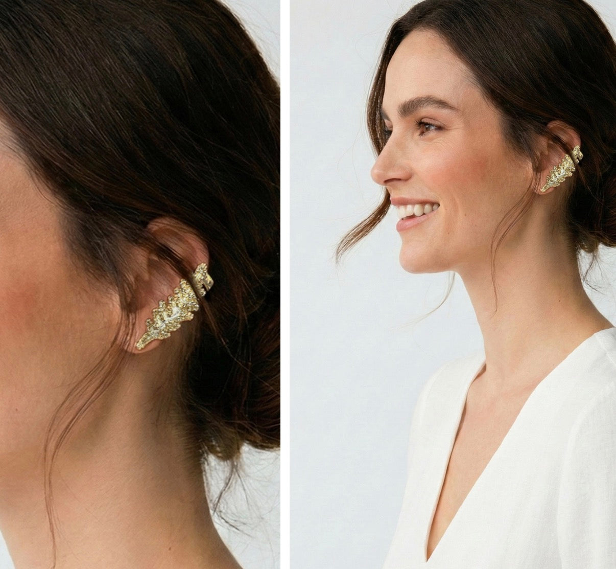 Aretes cuff Espiga