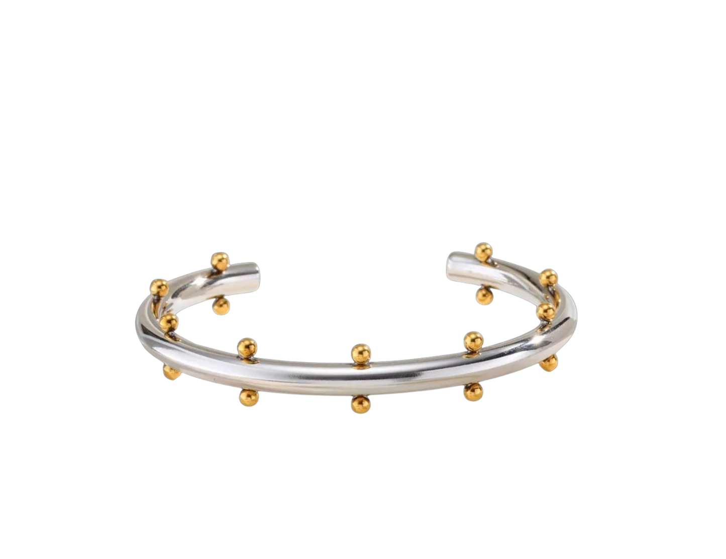 Pulsera Dots Dos Tonos