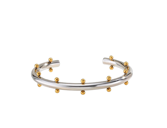 Pulsera Dots Dos Tonos
