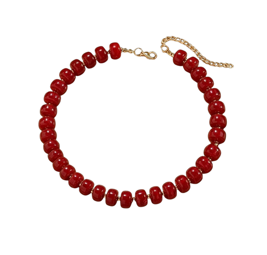 Collar Summer Red