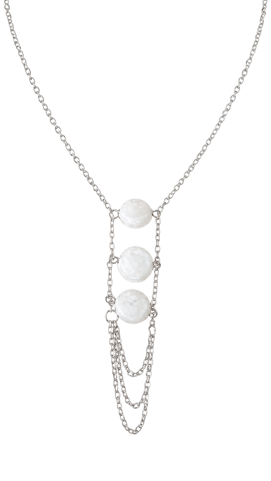 Collar Perlas Plata