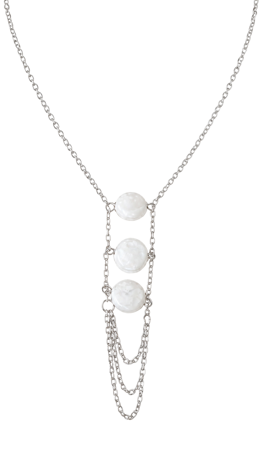Collar Perlas Plata