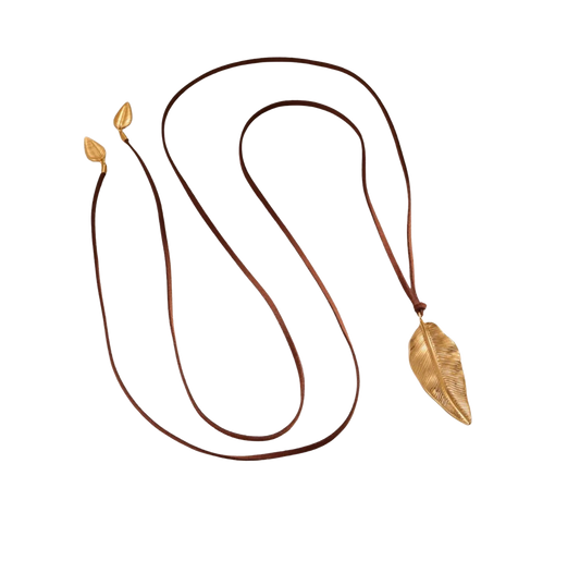 Collar Leave Brown