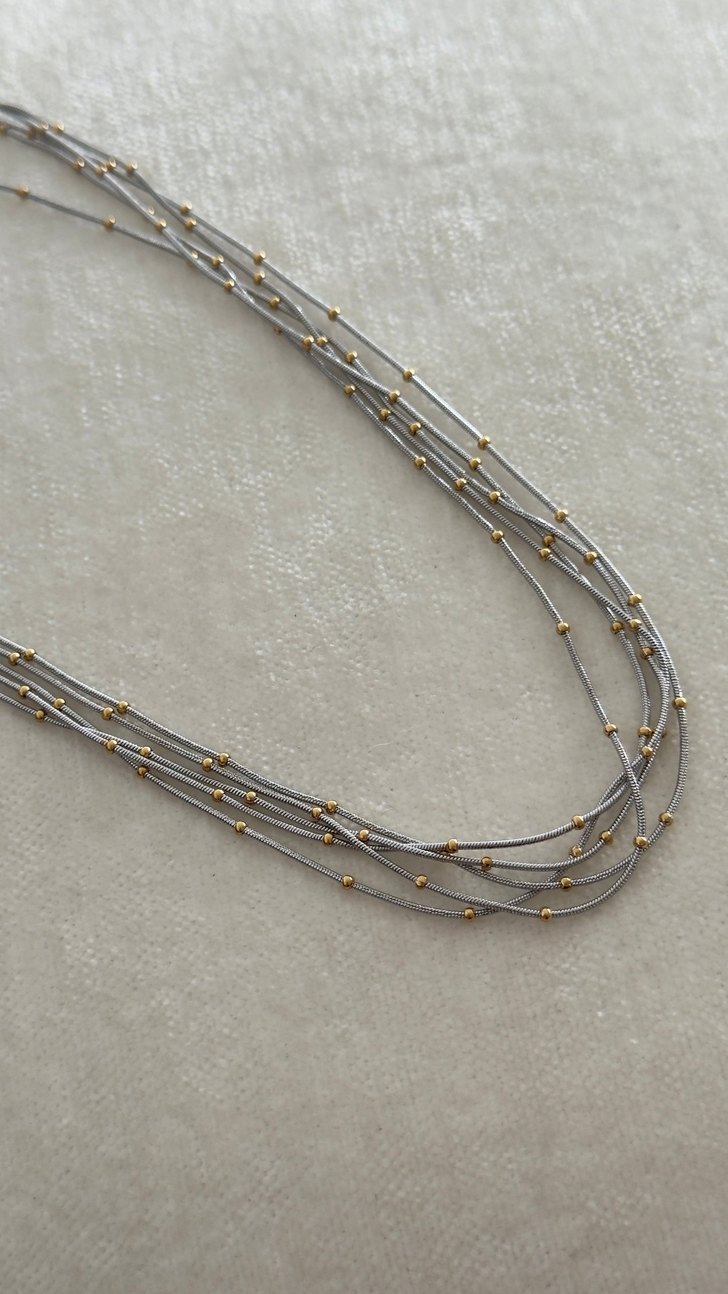 Collar Layers Dos Tonos