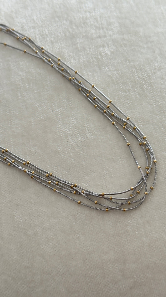 Collar Layers Dos Tonos