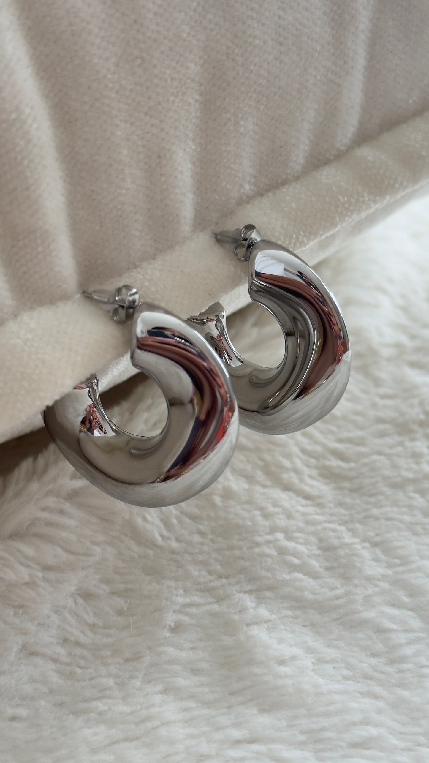 Aretes Bold Silver