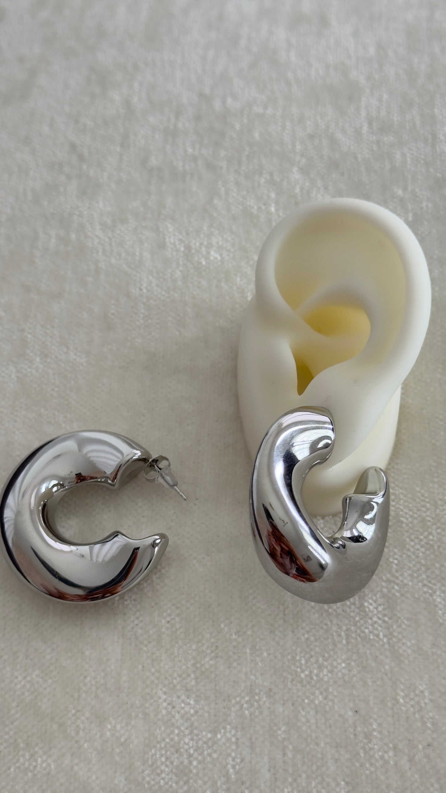 Aretes Bold Silver