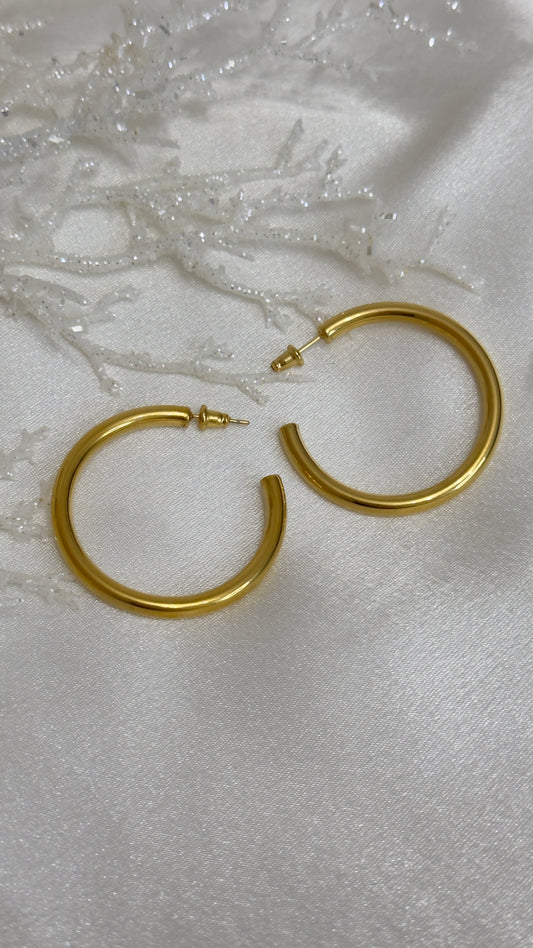 Aretes Claudia Gold