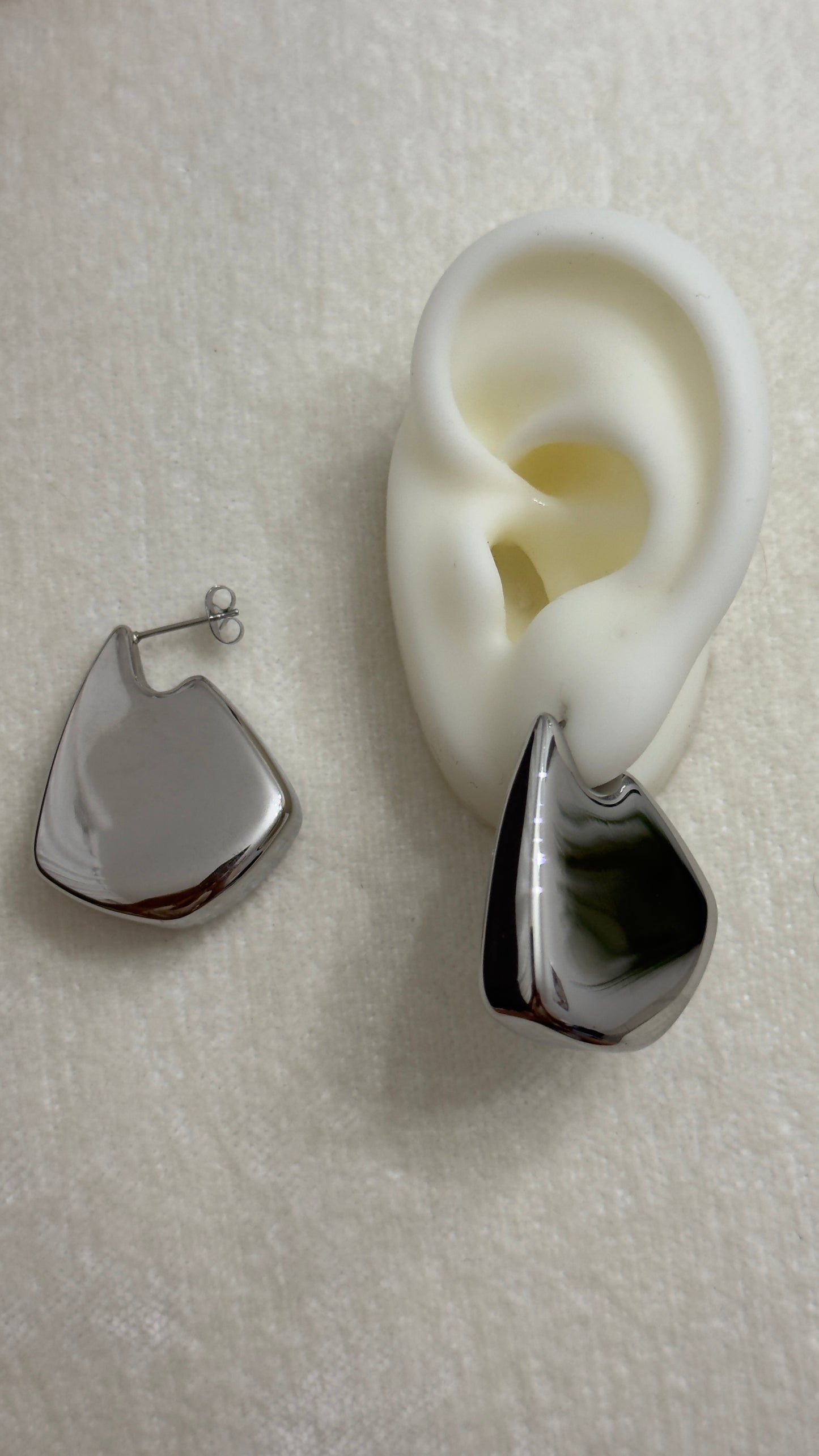 Aretes Aruba Plata