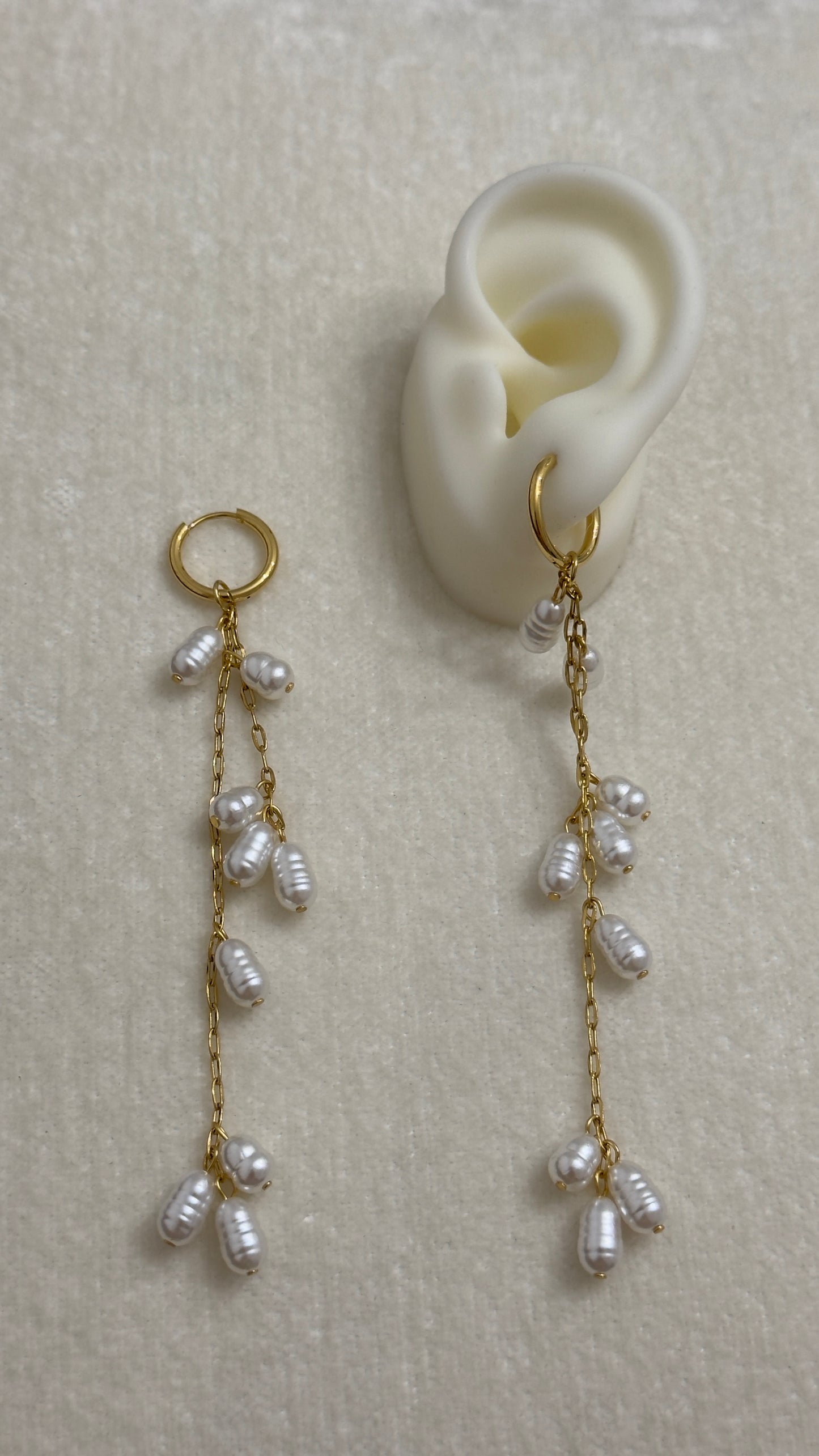 Aretes Perlas