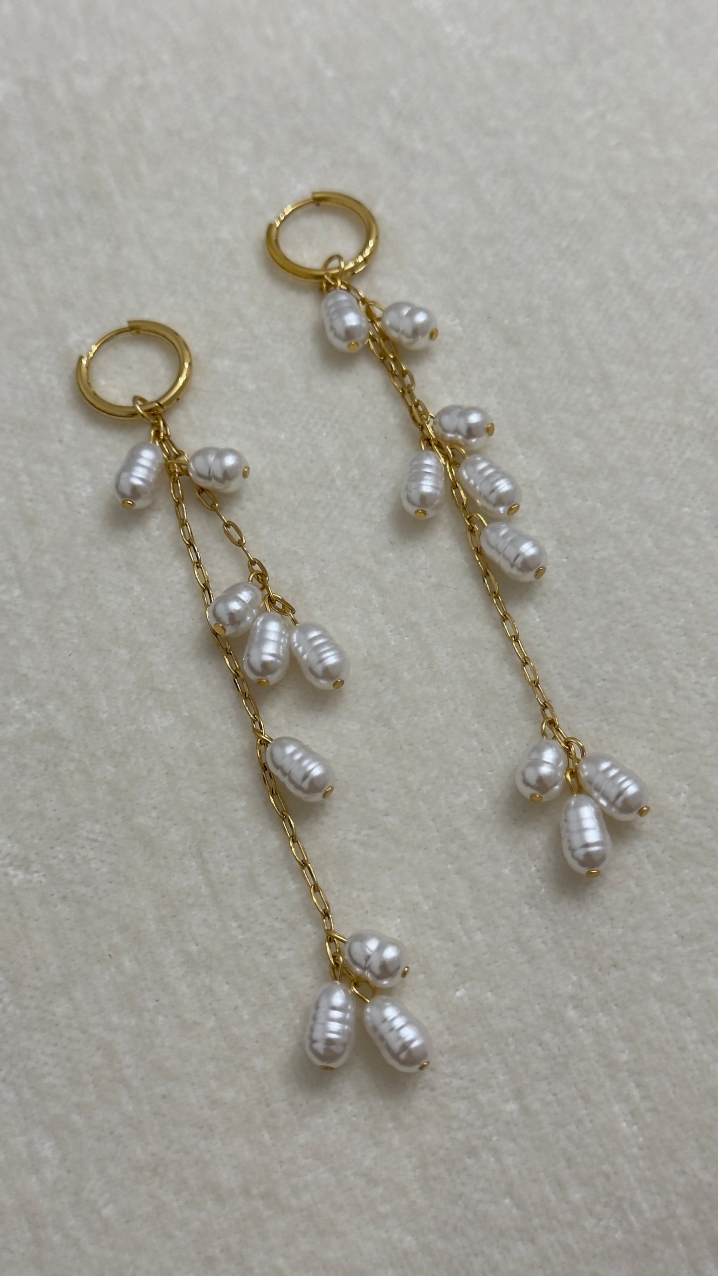 Aretes Perlas