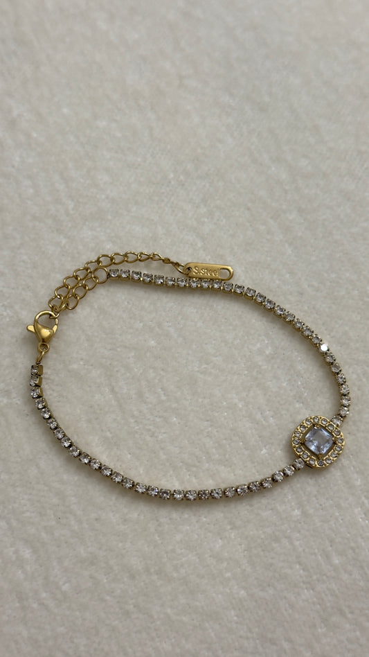 Pulsera Tennis Square