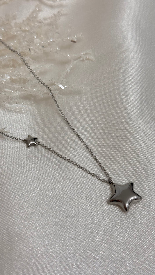 Collar Stars Plata