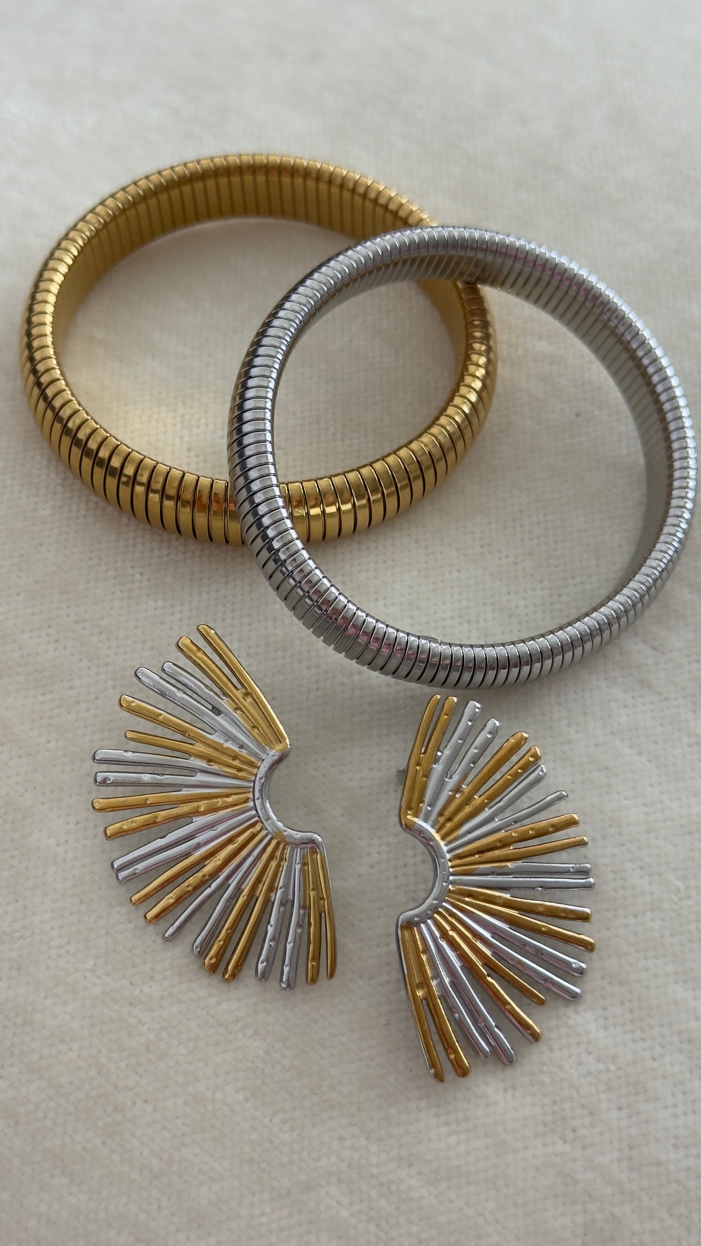 Aretes Bahamas Dos Tonos