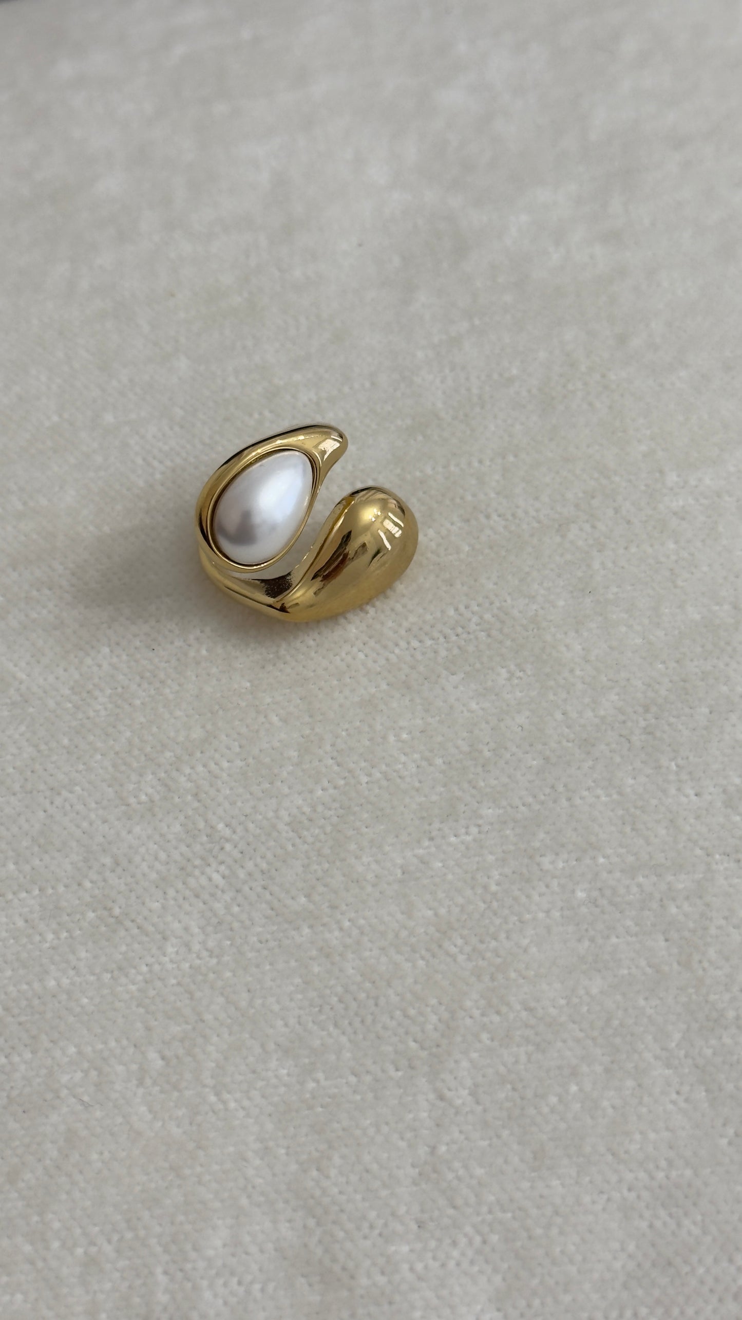 Sortija Perlas Oro
