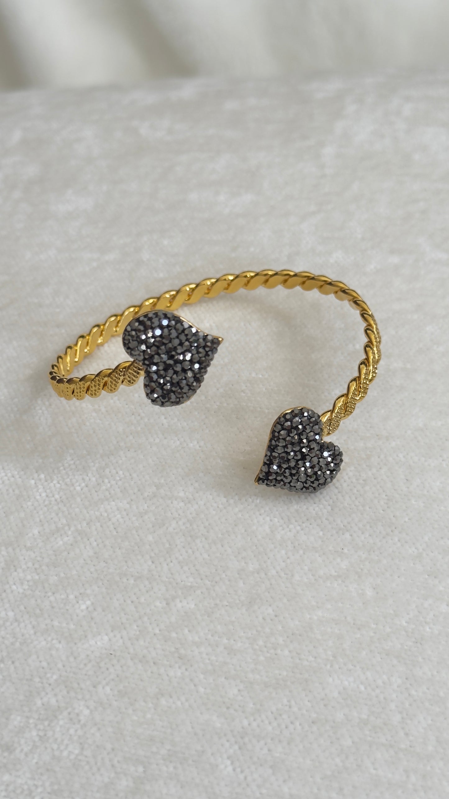Pulsera Corazón Cristal
